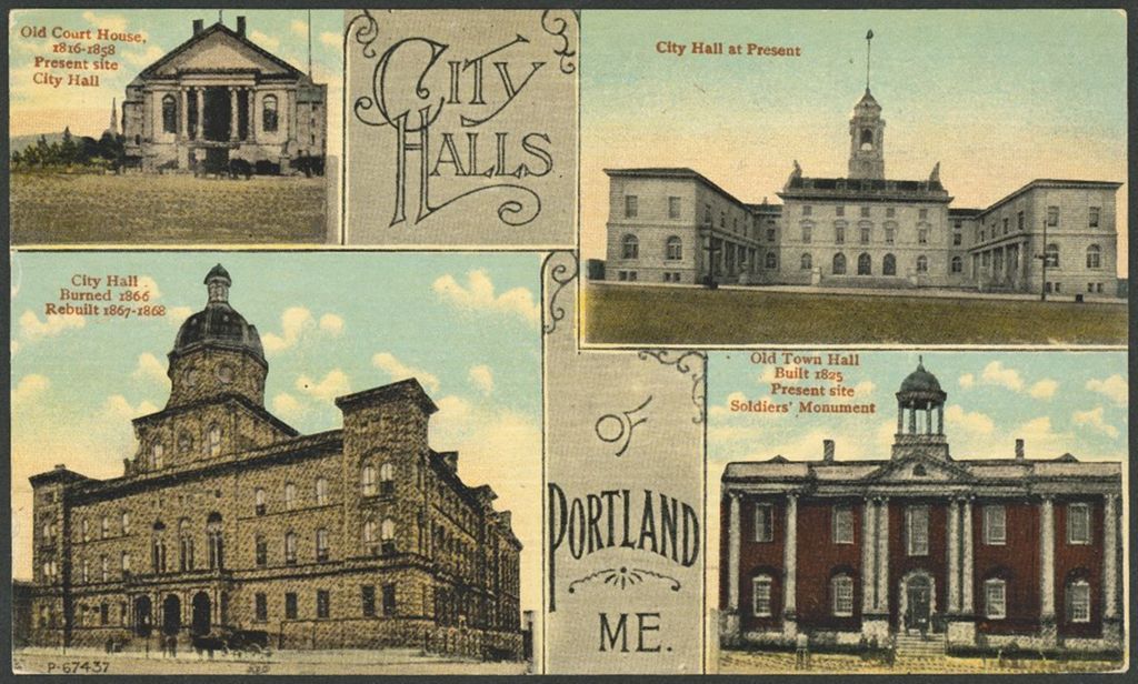 Miniature of City Halls of Portland, ME