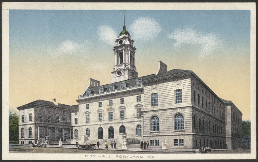 Miniature of City Hall, Portland, ME