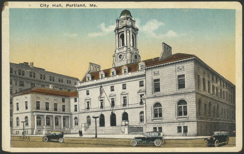 Miniature of City Hall, Portland, ME