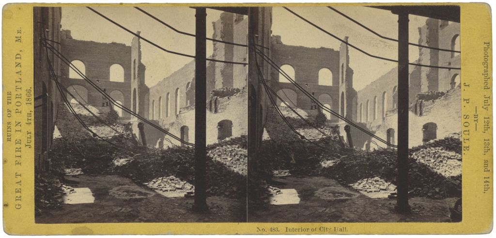 Miniature of Interior of City Hall, Portland, ME