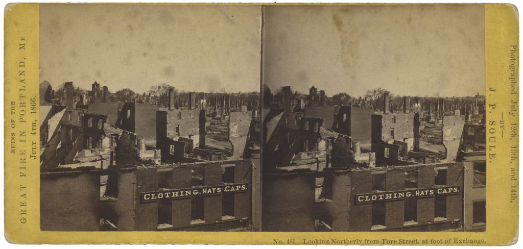 Miniature of Looking Northerly from Fore Street, Portland, ME