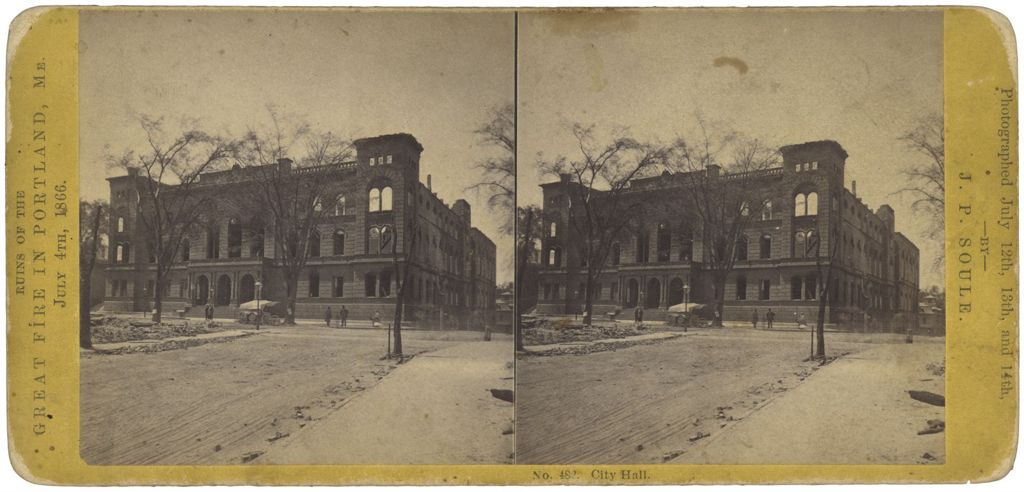 Miniature of City Hall, Portland, ME