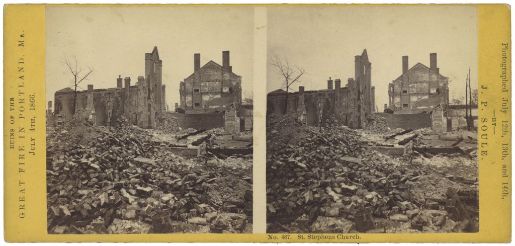 Miniature of St. Stephens Church, Portland, ME