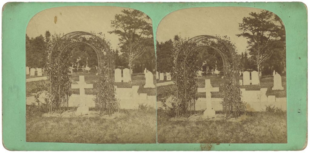 Miniature of View in Evergreen Cemetery, Portland, ME