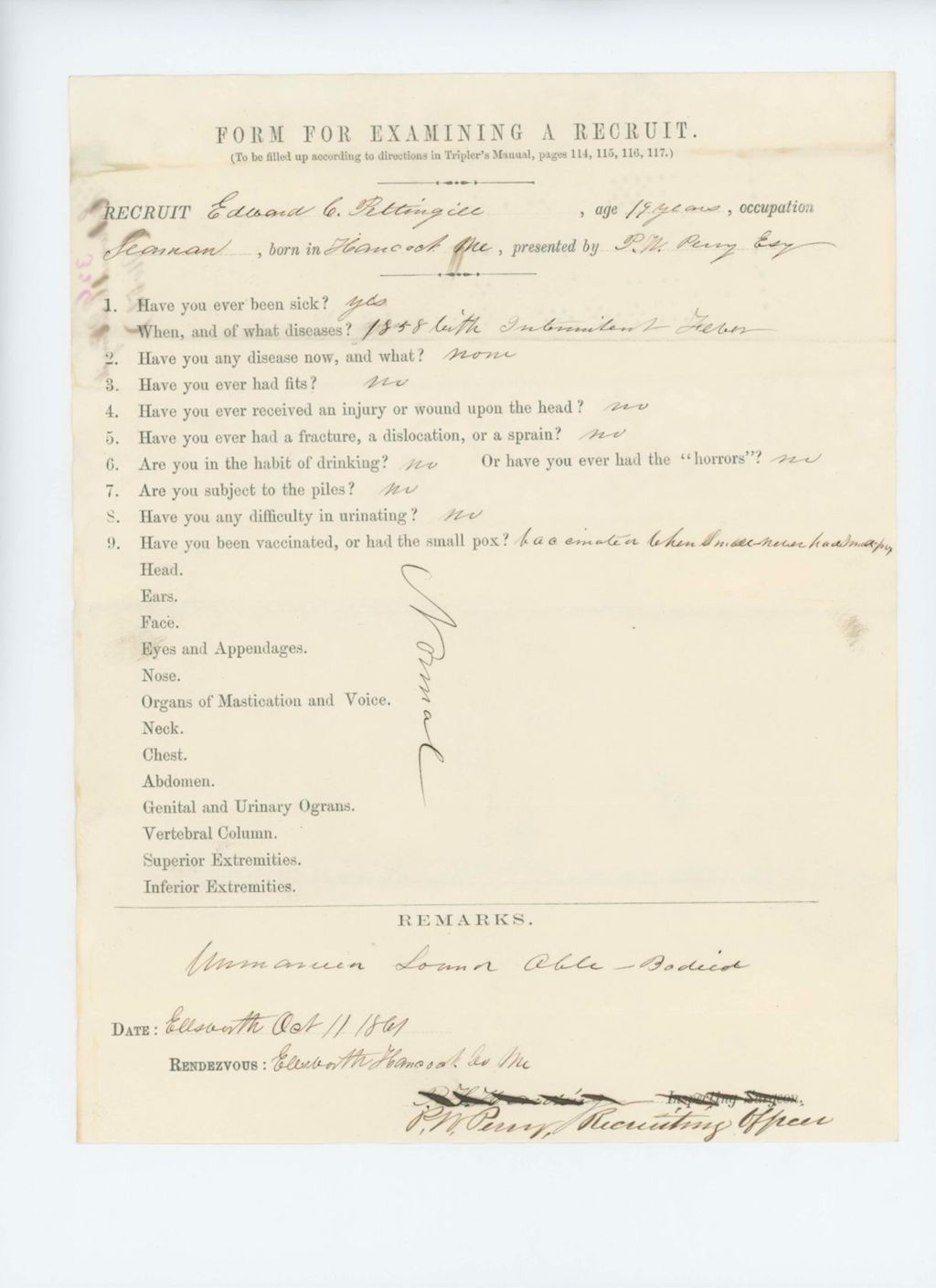 Miniature of Edward C. Pettingill